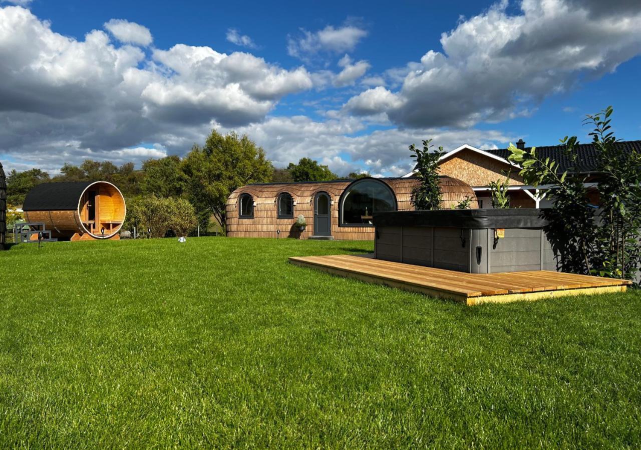Tirolian Lodge North, Whirlpool, Sauna, Lagerfeuer Bundorf Exterior photo